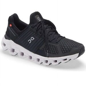 On Running Women's Cloudswift Running Shoes Black/Rock Size 8